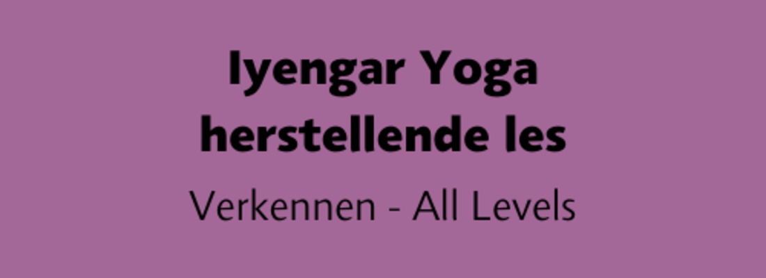 Iyengar Yoga Herstel...