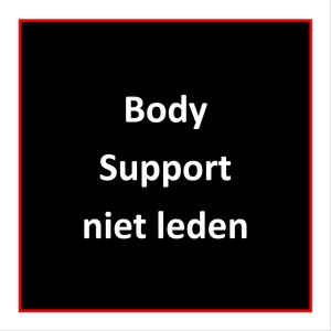 body support niet led...