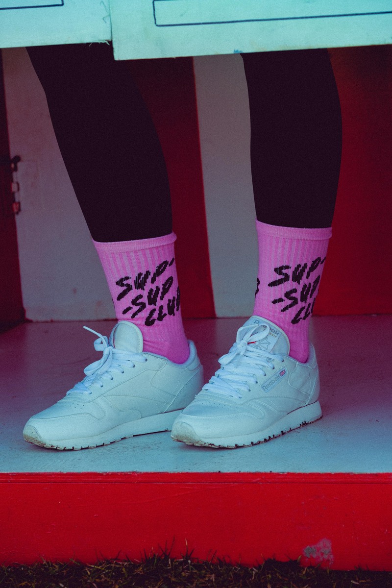 Pink socks