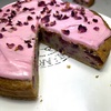 SEIZOENSTAART Rasberry Rose Cake 